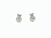 Boucles d’oreilles style Halo Or 18K Diamants 0,90 ct (EF VS) + 0,22 ct (EF VS) - Or 18K - IVAN Jewelry