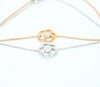 Bracelet Fleur en Or 18K avec 7 Diamants (0,05 ct EF VS) - IVAN Jewelry